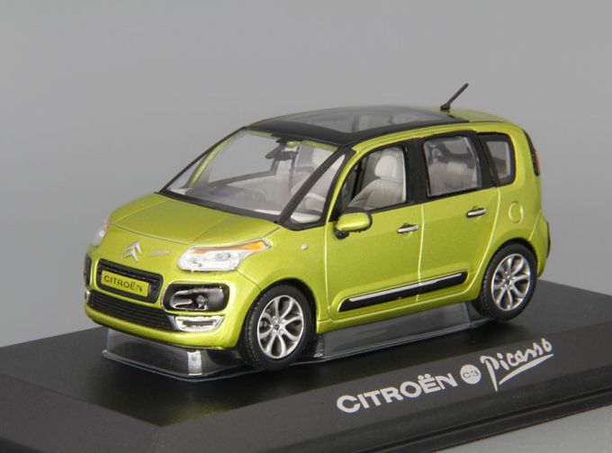 CITROEN C3 Picasso (2009), lime green