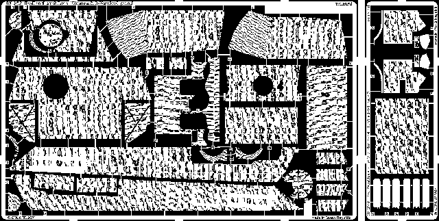 Фототравление Немецкий средний танк Sd. Kfz. 171 Panther ausf.G (поздний) (циммерит вертикальный)
