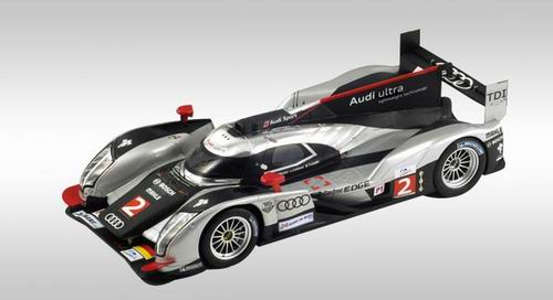 AUDI R18 TDi №2 Winner Le Mans (B.Treluyer - A.Loetherer - M.Fasler) 2011, silver