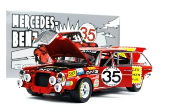 MERCEDES-BENZ 300 SEL 6.8 Team AMG 24H Spa 2nd Place Heyer, Schickentanz #35 (1971), red