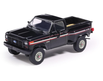 FORD F-150 XLS Flareside 4X4 PIick-up (1983), black