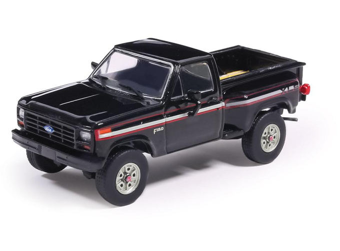 FORD F-150 XLS Flareside 4X4 PIick-up (1983), black