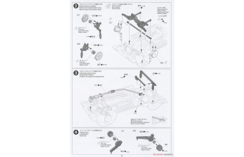 Сборная модель Honda Ballade Sports Mugen CR-X Pro