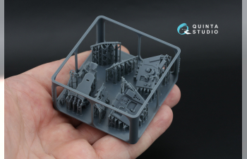 3D Декаль интерьера кабины Пилота Fairey Barracuda (Trumpeter) (с 3D-печатными деталями)