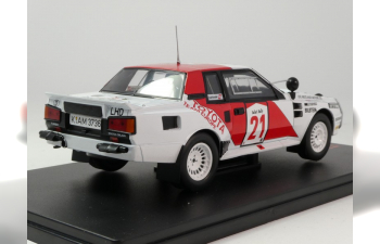 TOYOTA Celica Twincam Turbo (TA64) #21 "Toyota team Europe" Kankkunen/Gallagher победитель Safari Rally (1985)