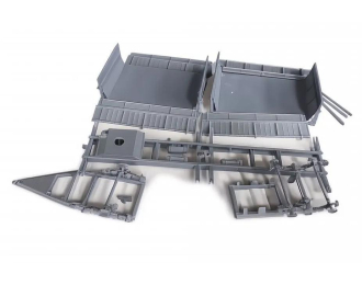 Сборная модель прицепа 3-ПТС-12 