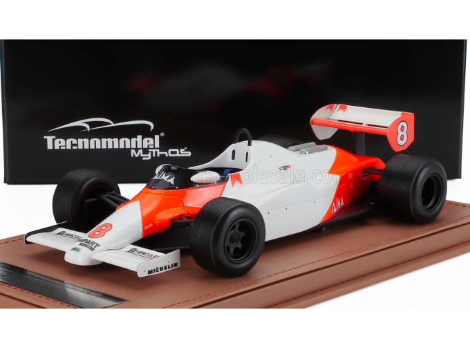 McLAREN F1 Mp4/1c №8 Monaco Gp With Rain Tires Niki Lauda(1983) , White Red