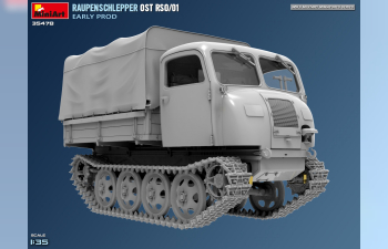 Сборная модель STEYR Rso/01 Tank Truck Military Cingolato