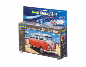 Сборная модель Volkswagen T1 Samba Bus (подарочный набор)