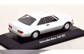 MERCEDES-BENZ 560 SEC C126 Coupe (1986), white