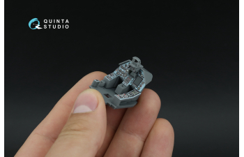 3D Декаль интерьера кабины Ка-50 (серо-голубые панели) (arma models)