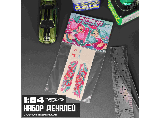 Декаль "Cheer up" 18
