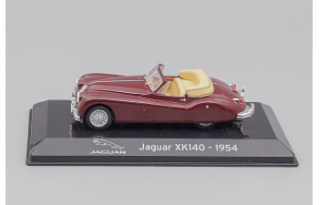 JAGUAR XK140 (1954), dark red