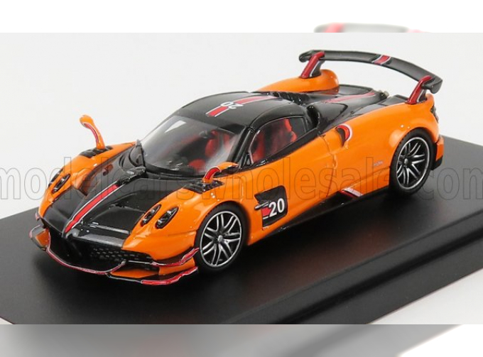 PAGANI Huayra Bc Roadster N 20 2017, Orange Black