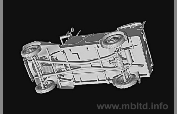 Сборная модель Sd.Kfz. 2 Type 170VK, немецкий военный автомобиль