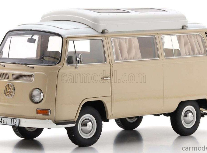 VOLKSWAGEN T2a Camping Bus (1967), beige / white