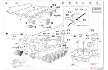 Сборная модель Soviet SU-85 (Набор из двух комплектов)