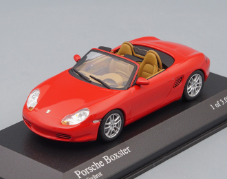 PORSCHE Boxster Cabriolet (2002), red