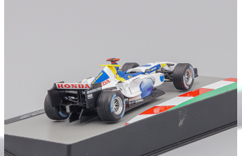 HONDA F1 Ra106 N11 Season (2006) Rubens Barrichello, white / blue