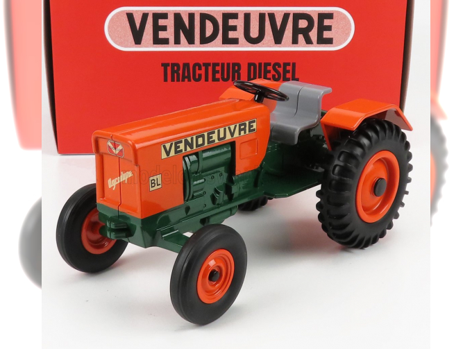 VENDEUVRE Bl V30 Agrodine Tractor (1962), Orange