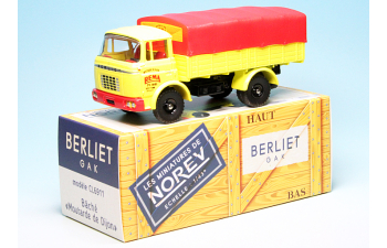 BERLIET GAK BachÃ© Moutarde de Dijon, yellow/red