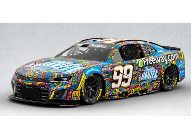 Chevrolet #99 Daniel Suarez *Freeway Insurance/Thank You Daniel*, various 2025