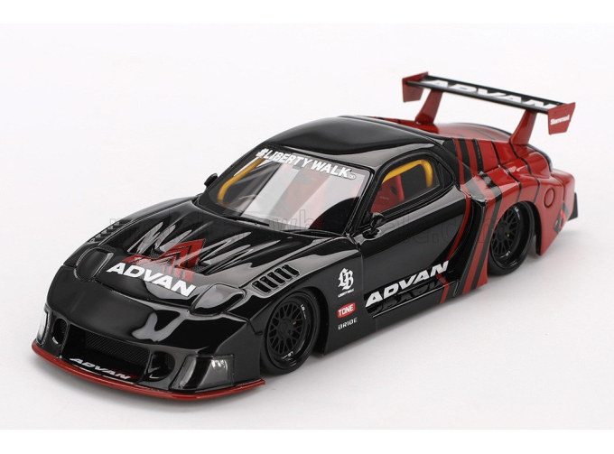 MAZDA Rx-7 Lb Works Super Silhouette Advan (2006), Black Red