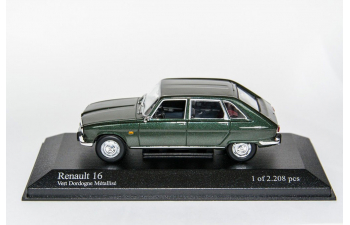 RENAULT 16 (1965), green metallic