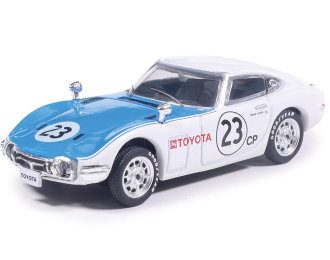TOYOTA 2000 GT №23 RACING (1967), white / blue