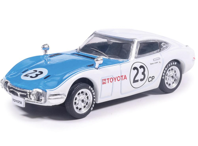 TOYOTA 2000 GT №23 RACING (1967), white / blue