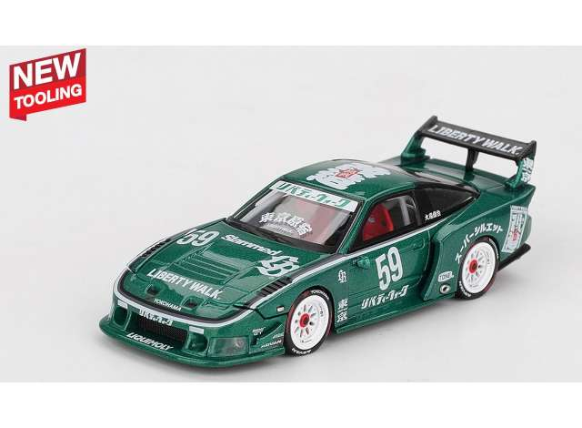 NISSAN 180 SX LB-SUPER Silhouette TAS, green 2026