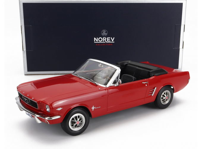 FORD Mustang Covertible (1966), Red