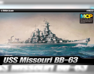 Сборная модель Корабль USS Missouri BB-63