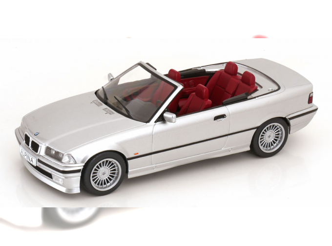 BMW Alpina B3 3.2 E36 Convertible with Softtop, silver