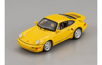 PORSCHE 964 Turbo S 3.3 "Light weight" (1992), yellow