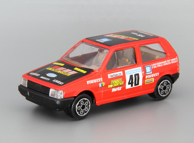 FIAT Uno #40 (cod.4119), red