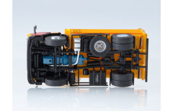 Минский-5550 самосвал, желтый / красный