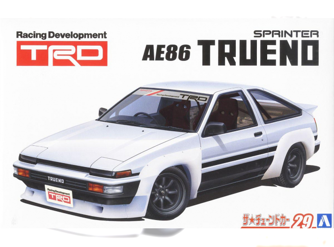 Сборная модель Toyota Trueno 85 AE86 TRD