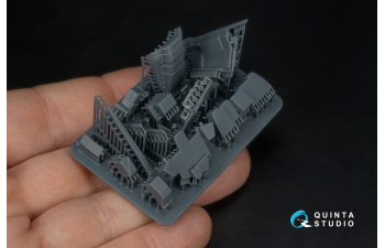 3D Декаль интерьера кабины RF-4C Phantom II (late без DMAS) (Hasegawa) (с 3D-печатными деталями)