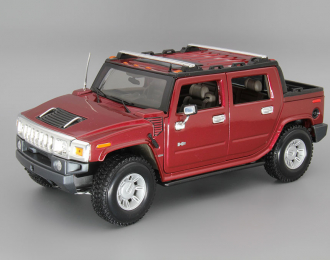 HUMMER H2, dark red