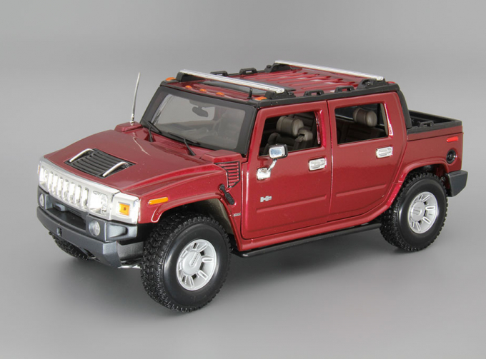 HUMMER H2, dark red