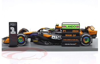 McLAREN MCL38 №4 GP Miami Formula 1 Lando Norris (2024)