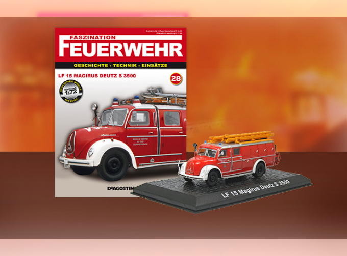 Faszination Feuerwehr 28, LF 15 Magirus Deutz S 3500