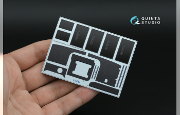 3D Декаль Коврик напольный и брызговики для модели КрАЗ-260 (HobbyBoss)