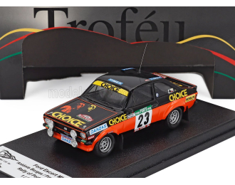 FORD Escort Mkii №23 Rally Of Portugal (1979) Antonio Borges - Pina De Marais, Black Orange