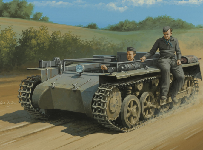 Сборная модель German Pz.Kpfw.1 Ausf. A ohne Aufbau