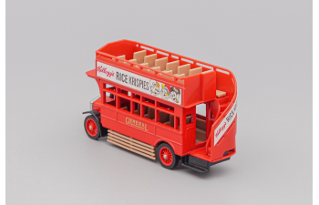 AEC Omnibus London General 1922, red