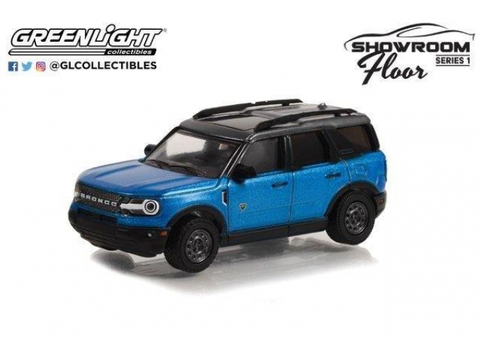 FORD Bronco Sport Badlands (2022), Velocity Blue Metallic 