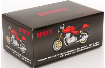 NORTON Commando 961 Sport, red golden