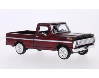 FORD F-100 (1969), dark red